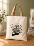 MOMO & Friends “You Druunk, I Druunk” Canvas Tote Bag